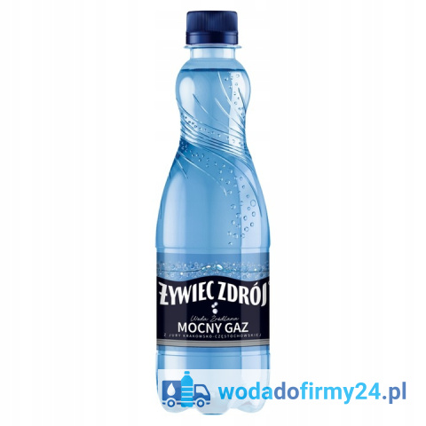 Żywiec Zdrój 0,5L mocny gaz – hurtowa dostawa do firm i instytucji