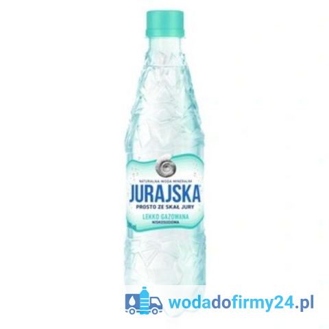 Paleta 1296 szt. wody Jurajska 0,5L lekko gazowana