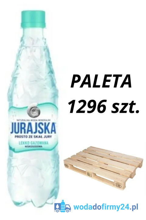 Jurajska 0,5L lekko gazowana – hurtowa dostawa do firm i biur