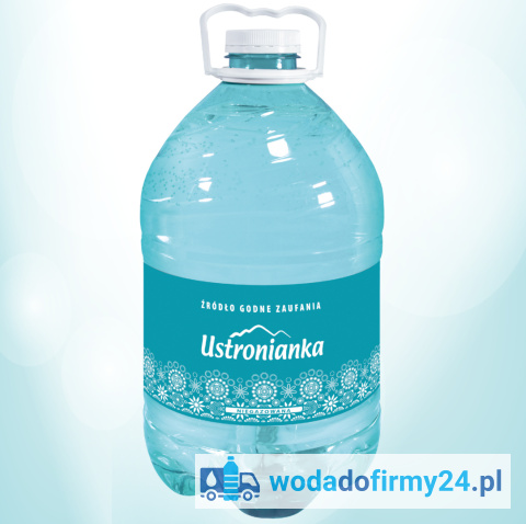 Paleta wody Ustronianka 5 L 144 szt.