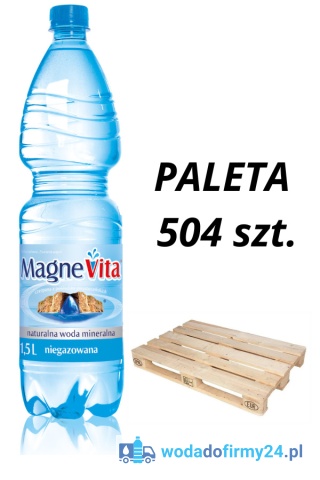 1 PALETA (504 szt.) MagneVita 1,5L niegazowana 1,19/szt. netto!