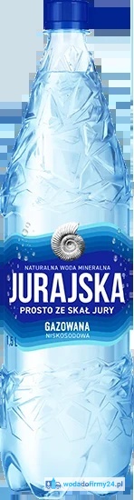 Jurajska Woda Mineralna gazowana 1,5L – Naturalna Woda Źródlana