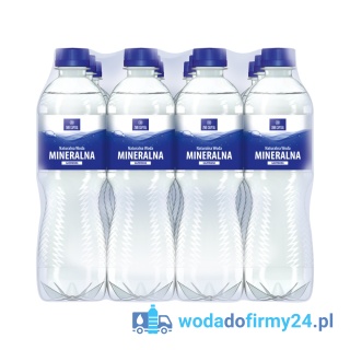 Naturalna Woda Mineralna Ustronianka 0,5L gazowana - Paleta wody 1368szt.