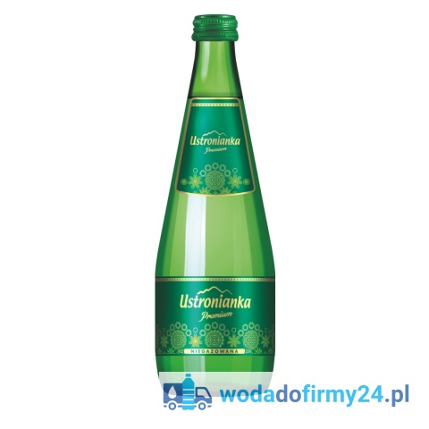 Produkt Woda Ustronianka Premium 700 ml niegazowana – paleta