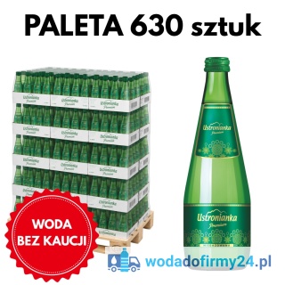 Produkt Woda Ustronianka Premium 700 ml niegazowana – paleta wody 630 szt.