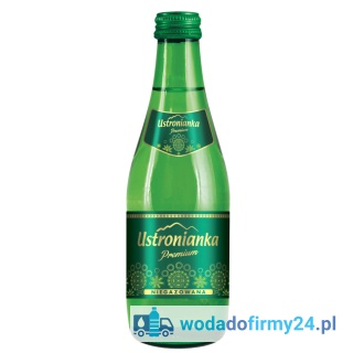 Ustronianka Premium Woda Mineralna 0,33L Niegazowana Szklana – Paleta wody 1296 sztuk