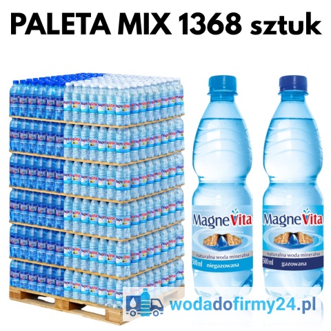 MagneVita 0,5L mix paleta 1368 szt woda dla firm i pracowników