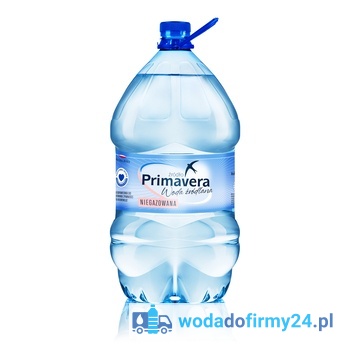 Woda Primavera 5 litrów – 160 butelek PALETA