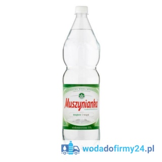 Woda Muszynianka 1,5L niegazowana 252szt. Pół palety